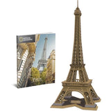 Puzzle 3D - Tour Eiffel - Jeu de construction - EXPLORA - 80 pieces - Des 8 ans