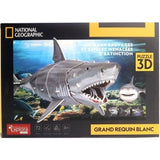Puzzle 3D - Grand Requin Blanc - Jeu de construction - EXPLORA - 72 pieces - Des 8 ans
