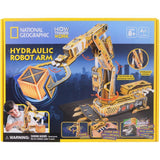 Bras robot hydraulique a construire - EXPLORA - 540222 - DIY sans colle - 168 pieces - Des 8 ans