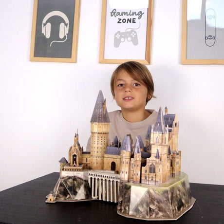 Puzzle 3D - Château de Poudlard - EXPLORA - 540302 - Licence Harry Potter - 197 pieces - Des 8 ans