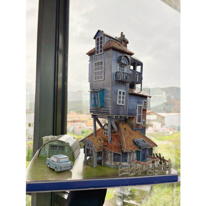 Puzzle 3D - Le Terrier Maison des Weasley - EXPLORA - 540309 - Licence Harry Potter - Des 8 ans