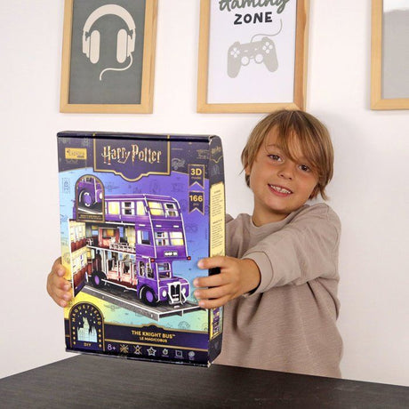 Puzzle 3D - Magicobus - EXPLORA - 540310 - Licence Harry Potter - 87 pieces - Des 8 ans
