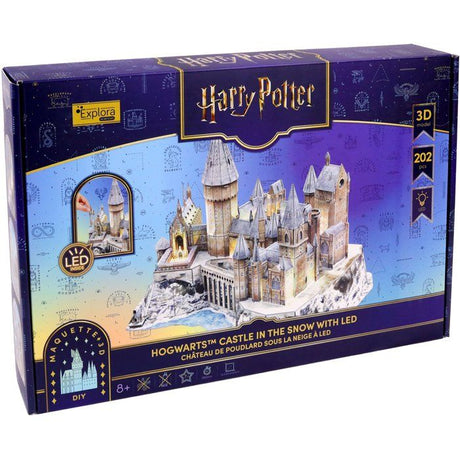 Puzzle 3D - Château de Poudlard lumineux - EXPLORA - 540302 - Licence Harry Potter - Des 8 ans