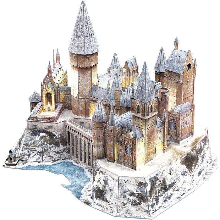 Puzzle 3D - Château de Poudlard lumineux - EXPLORA - 540302 - Licence Harry Potter - Des 8 ans