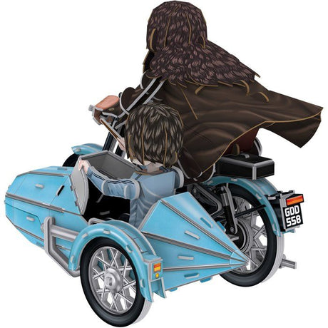 Puzzle 3D - Moto de Hagrid - EXPLORA - 540313 - Licence Harry Potter - 192 pieces - Des 8 ans