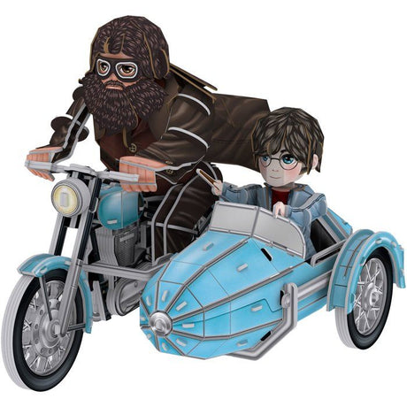 Puzzle 3D - Moto de Hagrid - EXPLORA - 540313 - Licence Harry Potter - 192 pieces - Des 8 ans