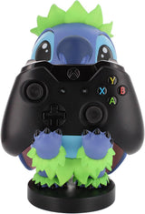 Figurine Disney Stitch Hula - EXQUISITE GAMING - Cable Guys - Support écouteurs, smartphone ou petit accessoire - 20 cm