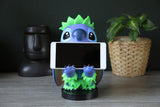 Figurine Disney Stitch Hula - EXQUISITE GAMING - Cable Guys - Support écouteurs, smartphone ou petit accessoire - 20 cm