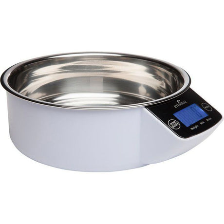 Gamelle avec balance intégrée - EYENIMAL - INTELLIGENT PET BOWL - 1 L - Blanc