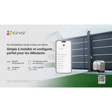 Kit moteur de portail coulissant - EZVIZ - HG2 600 Pro - Connecté - Jusqu'a 600 kg
