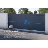 Kit moteur de portail coulissant - EZVIZ - HG2 600 Pro - Connecté - Jusqu'a 600 kg
