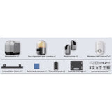 Kit moteur de portail coulissant - EZVIZ - HG2 600 Pro - Connecté - Jusqu'a 600 kg
