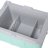 Glaciere thermoélectrique INCASA 40L - Alimentation 12/220V - Vert - Idéale pour l'été en voiture