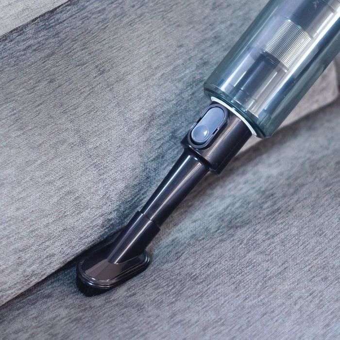 Aspirateur Balai sans fil - EZICLEAN Cycloboost FR15 Animal Fabriqué en france - 450 W - 80 min - 30 kPa - Noir