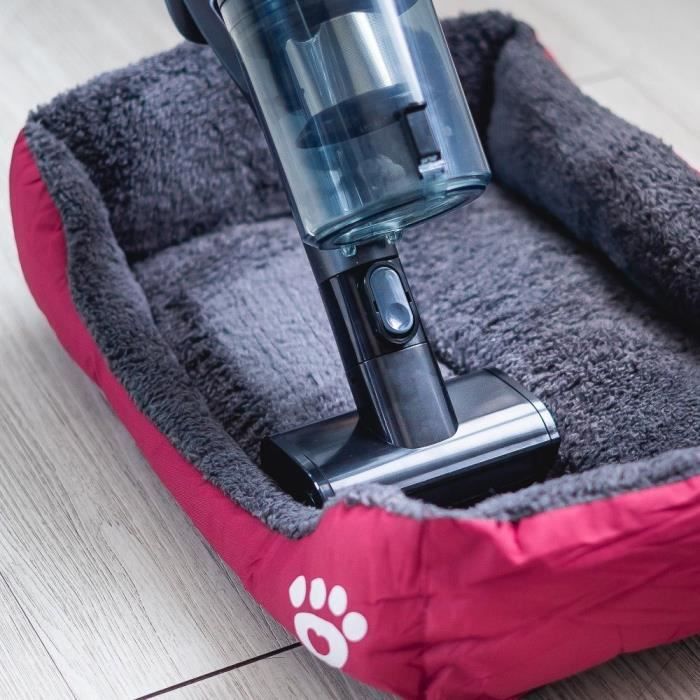 Aspirateur Balai sans fil - EZICLEAN Cycloboost FR15 Animal Fabriqué en france - 450 W - 80 min - 30 kPa - Noir