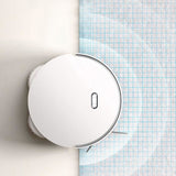 Robot Aspirateur Laveur connecté avec base de vidage - EZICLEAN All In One Z15 Pro - 10 000 Pa - 1,5 L - Blanc