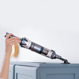 Aspirateur a main convertible - EZICLEAN - BLASTER F130 - 14000 Pa - 120 W - 22 min - 0,1 L - Gris / Bleu