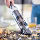 Aspirateur a main convertible - EZICLEAN - BLASTER F130 - 14000 Pa - 120 W - 22 min - 0,1 L - Gris / Bleu