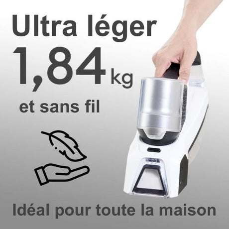 Shampouineuse sans fil - EZICLEAN SPOT REMOVER W100 - 8 000 Pa - Conception Portable & Légere