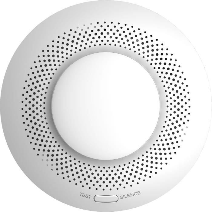 Détecteur de fumée - EZVIZ - T4C - Détection 360° - Sirene 85dB - Alarme lumineuse - Batterie longue durée