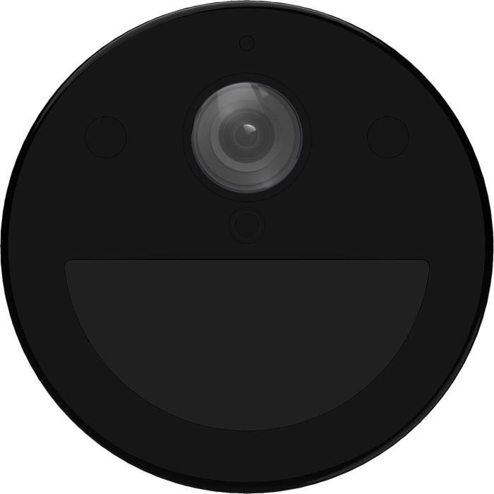 Caméra de sécurité extérieure - EZVIZ - EB3 - Batterie 5200mAh - Vision nocturne couleur - Détection IA - H.265