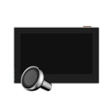 Judas connecté - EZVIZ - HP2 Silver - Résolution 1080p - Batterie 2 200 mAh - Angle de vue 146° - Écran couleur 4,3 pouces