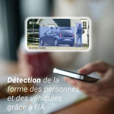 Caméra extérieure motorisée - EZVIZ - EB3 4G - Batterie 4G - Détection IA - Vision nocturne couleur - Sirene intégrée