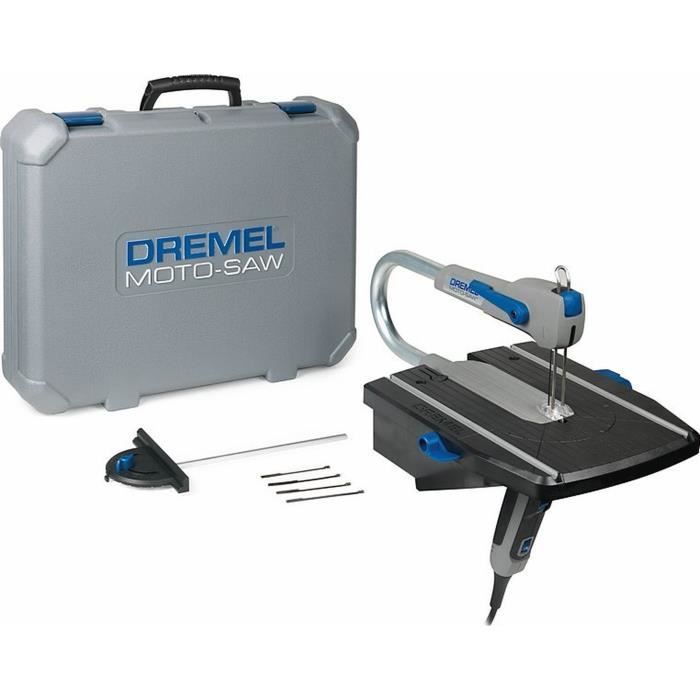 Scie a Chantourner DREMEL MS20 - Compacte et Pratique pour Coupes de PrÈcision dans DiffÈrents MatÈriaux