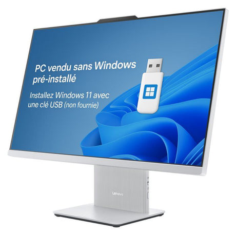 PC Tout-en-un LENOVO IdeaCentre AIO 27IRH9 | Sans Windows - 27 FHD - Core i5-13420H - 16 Go - 512 Go - Clavier + Souris sans fil