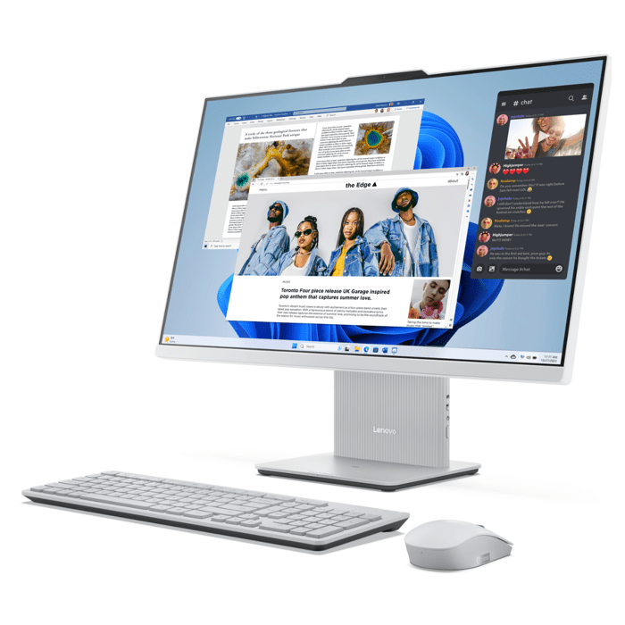 PC Tout-en-un LENOVO IdeaCentre AIO 27ARR9 | Windows 11 - 27 FHD - Ryzen 5-7535HS - 16 Go - 512 Go - Clavier + Souris sans fil