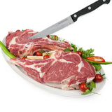 Lot de 6 couteaux a steak - NIROSTA - 21 cm