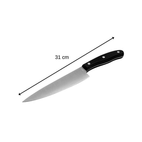 Ensemble de 4 couteaux de cuisine - NIROSTA - 20, 22, 26 et 31 cm