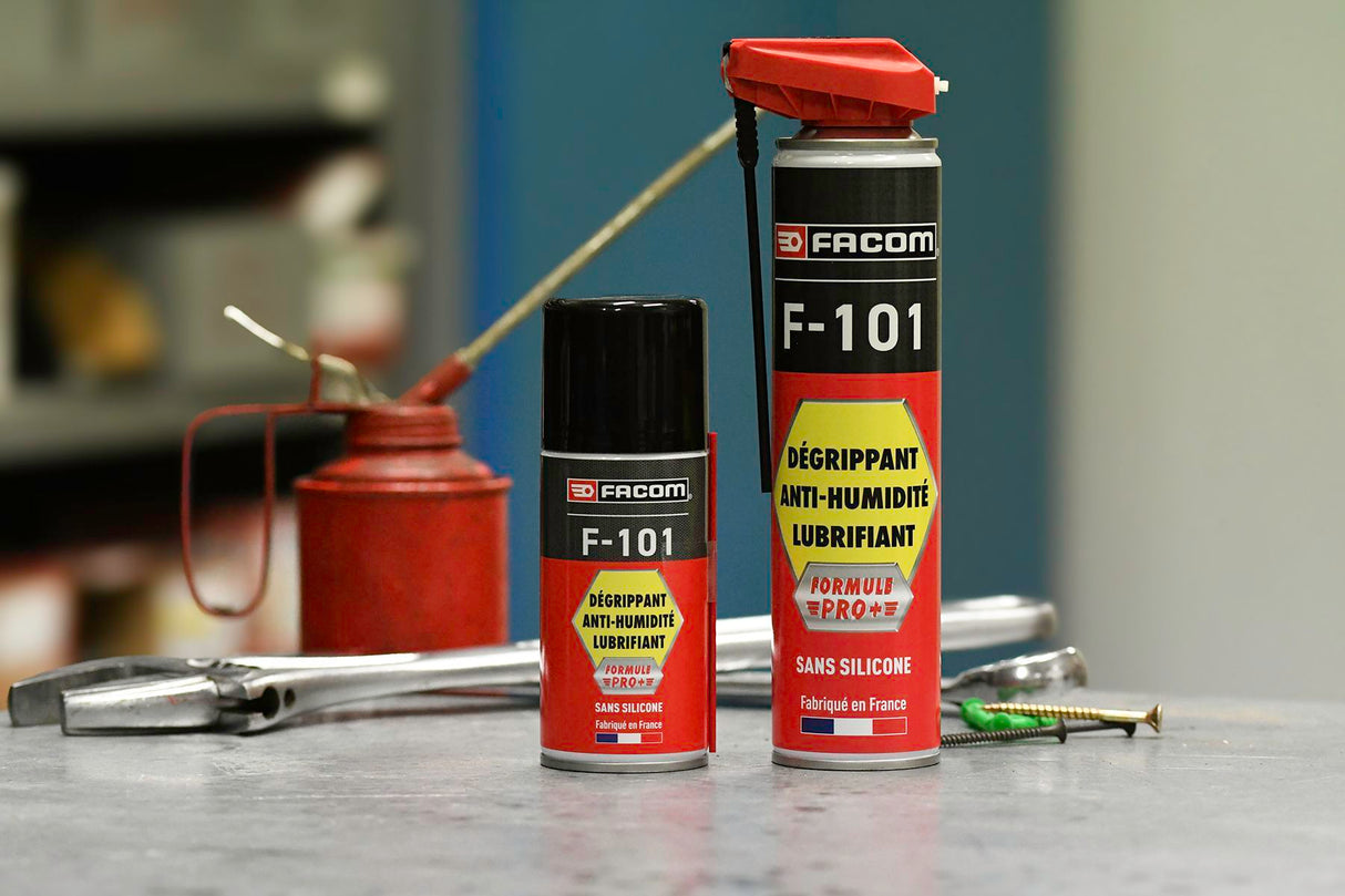 Dégrippant-Lubrifiant Anti-Humidité F-101 - FACOM - Formule Pro+ - Diffuseur - 150 ml