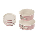 Set de 2 moules a manqué et moules pour layer cake - DR oeTKER - Rétro - 18 et 20 cm