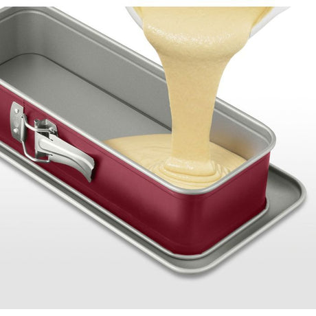 Lot de 2 moules a cakes a charniere - DR oeTKER - Back-Liebe Bicolor - 30 cm