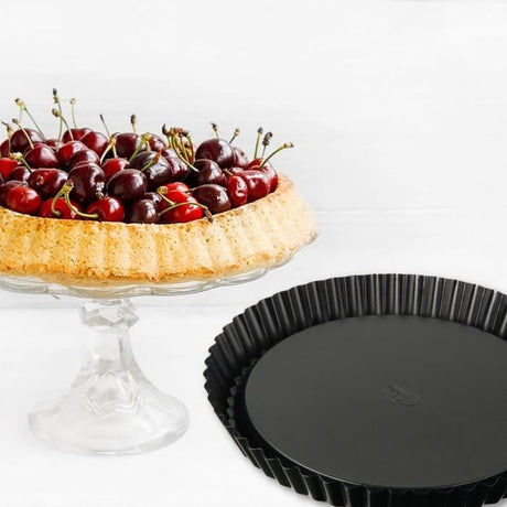 Duo Moule a tarte renversée et moule a manqué a charniere - DR oeTKER - Tradition - 28 et 26 cm