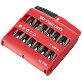 Boîte de 28 embouts  - FACOM - E.120PB - série 1 High Perf' (Fente / PH / PZ / 6 pans / Torx)