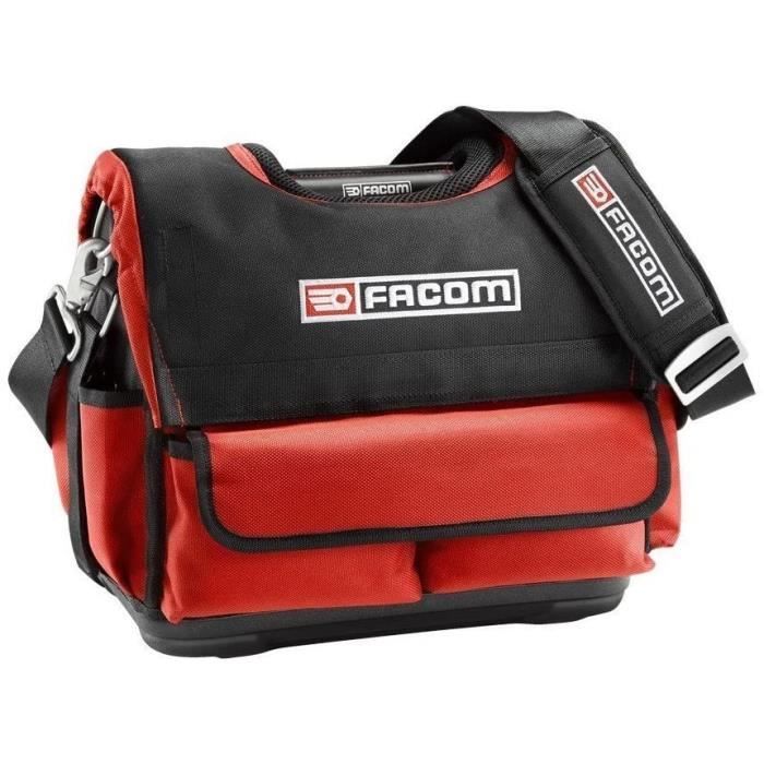 Boite a Outils Textile - FACOM - BS.T14CM1PB - (Livré avec 5 Tvis Protwist + 9 Clés mâles + Pince multiprise + 7 Clés a fourche)