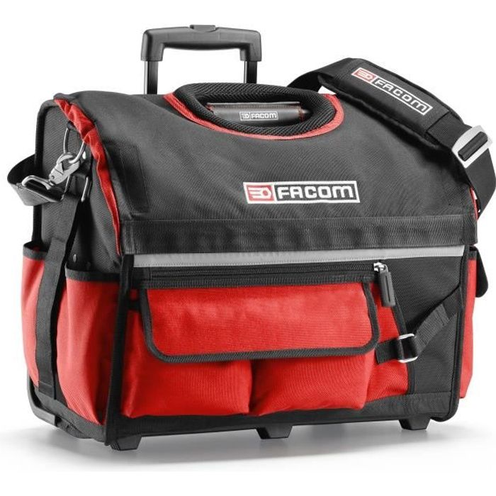 Boite a Outils Textile - FACOM - BS.R20PB - bi-matiere Probag 20 a Roulettes