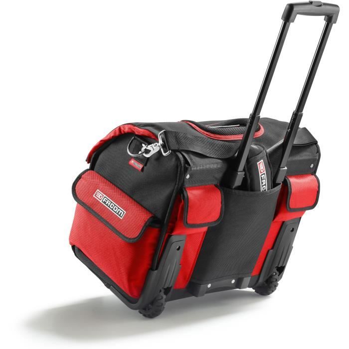 Boite a Outils Textile - FACOM - BS.R20PB - bi-matiere Probag 20 a Roulettes