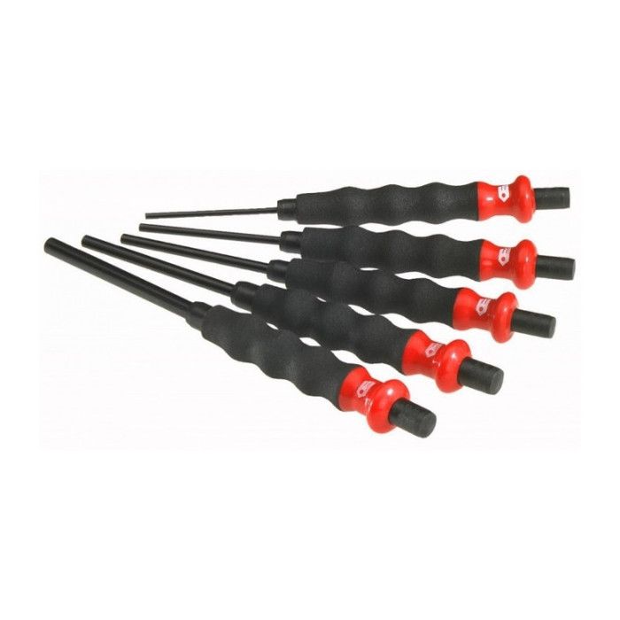 Jeu de chasse-goupilles gaines - FACOM - 249.GPB - Diametres 3 a 8 mm - Boîte de rangement - Acier traité