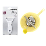 Ensemble de 2 ustensiles spécial purée avec éplucheur et moulin a légumes - FACKELMANN -