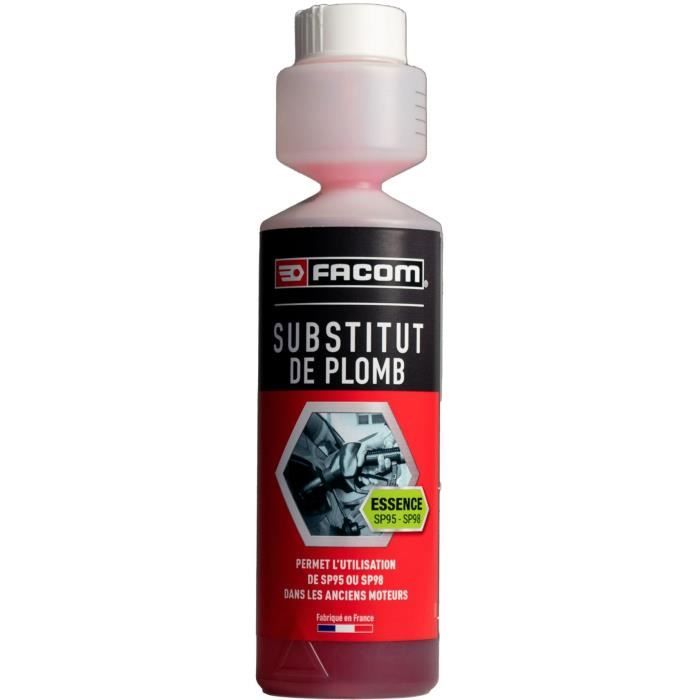 Substitut de plomb 250ml - FACOM - utilisation de SP95 ou SP98 dans les anciens moteurs - ARS - Compatible GPL- Concentré