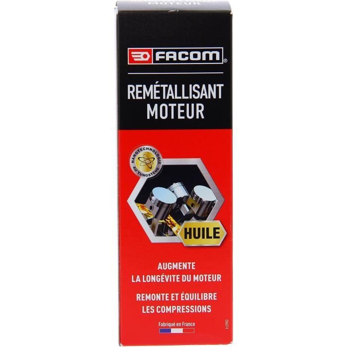 Remétallisant moteur 250ml - FACOM - anti fumées, anti bruit, anti usure - augmente l'étanchéité pistons-cylindres