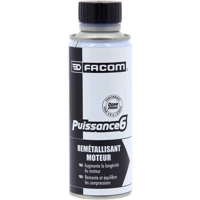 Remétallisant moteur 250ml - FACOM - anti fumées, anti bruit, anti usure - augmente l'étanchéité pistons-cylindres