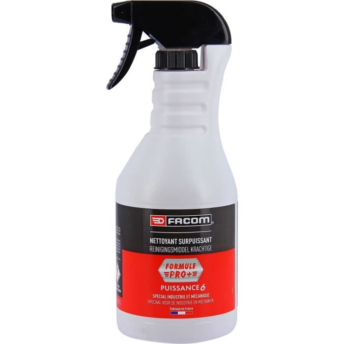 Nettoyant Formule PRO+ 800ml - FACOM - Puissance 6 - nettoye graisse, huile, encre, poussieres, caoutchouc, résines, insectes