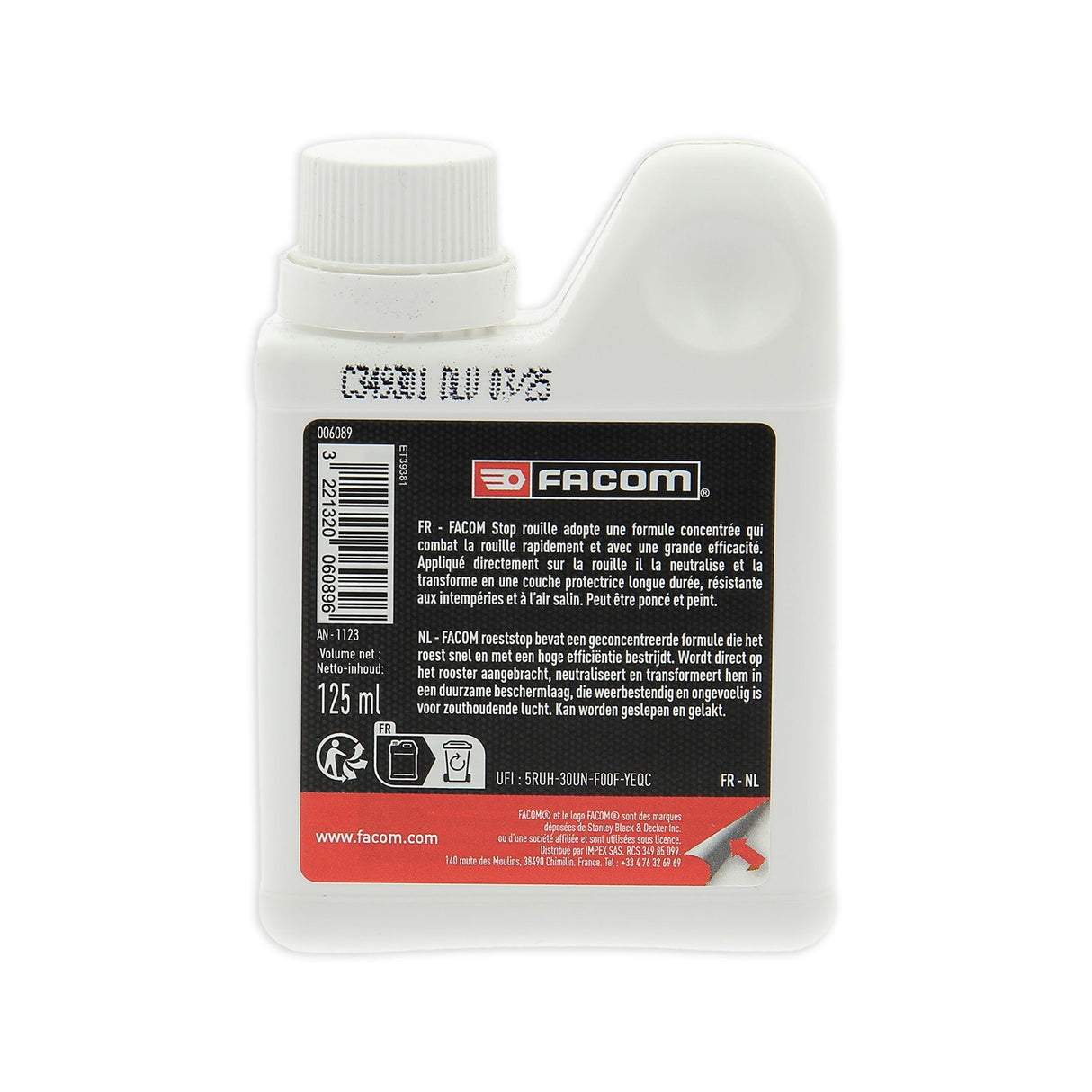 Stop-Rouille 125ml - FACOM - Formule concentrée
