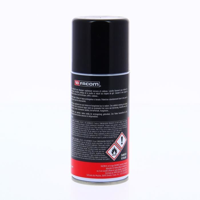 FACOM Dégrippant serrure - Prolongateur - Aérosol - 150 ml