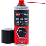 Dégrippant-lubrifiant Aérosol 200ml - FACOM - Permet de débloquer rapidement la visserie oxydée. Lubrifie les mécanismes