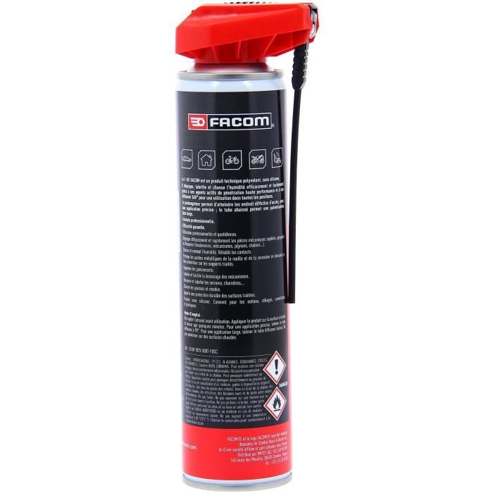 Dégrippant-lubrifiant anti-humidité Aérosol 300ml - FACOM - Pro+ - Dégrippe, lubrifie, lutte contre l'humidité